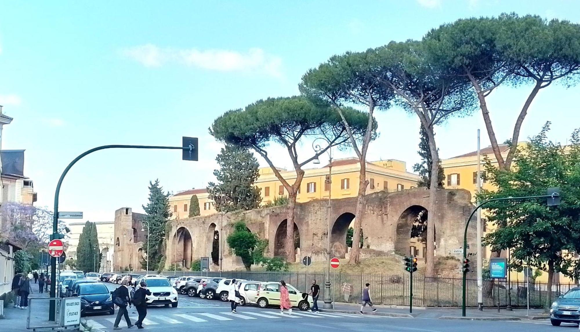 ホテル Acquedotto Di Nerone ローマ エクステリア 写真
